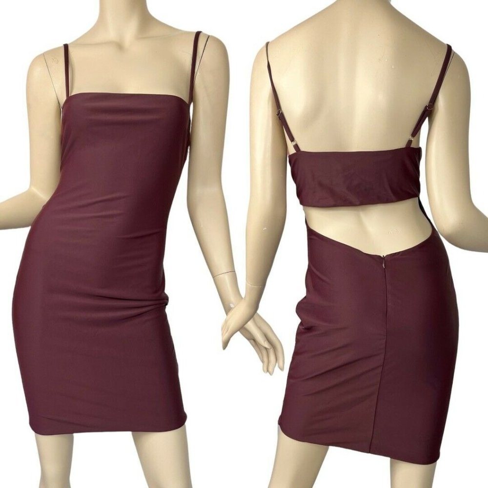 Tiger Mist Solange Dress Cutout Open Back Size Large